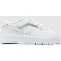 Nike White Force 1 Low Easy On Toddler Trainers