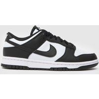 Nike Dunk Low Trainers in Black & White