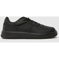 Nike Black Force 1 Low Easyon Junior Trainers