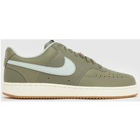 Nike Court Vision Trainers in Khaki