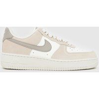 Nike Air Force 1 Trainers in Natural