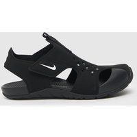 Nike Black Sunray Protect 2 Junior Sandals