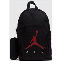 Nike Jordan Black & Red Kids Jordan Backpack & Case