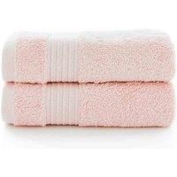 Deyongs - Bliss Pima 100% Cotton 650gsm Bathroom Towel - Pink - Guest Towel