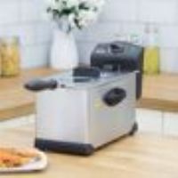 Swan 3 L Fryer with Viewing Window Swan  - Size: 26cm H X 22cm W X 41cm D