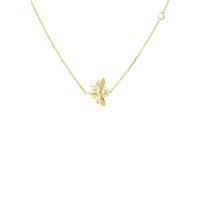 Queen Bee Necklace Gold