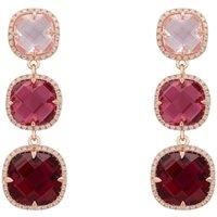 Knightsbridge Earrings Rosegold Pinks
