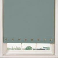 Square Eyelet Roller Blind Duck Egg 1.5 x 1.6 M