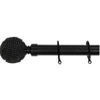 Very Home Knot Finial 28 Mm Extendable Curtain Pole