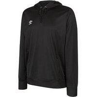 Umbro Club Essential Men/'s Hooded Jumper, Black , M