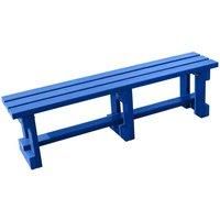 NBB Recycled Furniture NBB Recycled Plastic Backless 120cm Bench - Blue