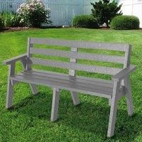 NBB Recycled Furniture NBB Recycled Plastic Captain's Seat - Grey