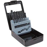 Sealey DBS19RF HSS Roll Forged Drill Bit Set 19pc 1-10mm