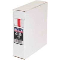 Sealey Heat Shrink Tubing Red Ø6.4-3.2mm 12m