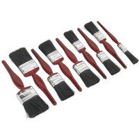 Sealey SPBS9 Pure Bristle Paint Brush Set 9pc