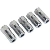 Sealey GGE5 Hydraulic Connector 4-Jaw Heavy-Duty 1/8in BSP 5pk