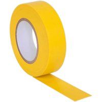 PVC INSULATING TAPE 19MM X 20MTR YELLOW PACK OF 10 FROM SEALEY ITYEL10 SYSP