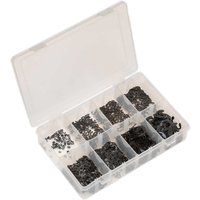Sealey AB012ER 800pc E-Clip Retainer Assortment - Metric