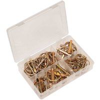 Sealey AB022LP Linch Pin Assortment 50pc Metric