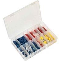 Sealey Crimp Terminal Assortment 200pc Blue Red & Yellow - Part No. AB038MT