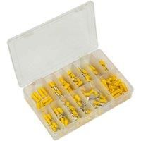 Crimp Terminal Assortment 140pc Yellow