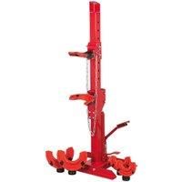 Sealey RE2311 Coil Spring Compressing Station with Gauge Hydraulic, 2000Kg Capacity, Red