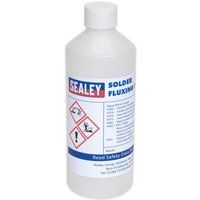 Sealey SOLFLUX Solder Fluxing Fluid 500ml Bottle