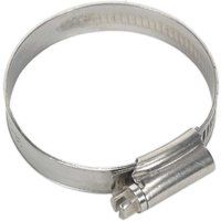 Sealey Hose Clip Stainless Steel Ø38-57mm Pack of 10