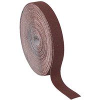 Sealey Emery Roll Brown 25mm x 50m 120Grit
