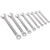 Sealey Combination Spanner Set 8pc Cold Stamped Metric AK63252