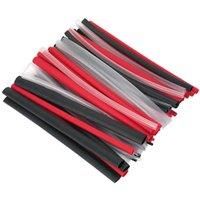 Sealey Heat Shrink Tubing Assorted 72pc Mixed Colours 200mm - Part No. HSTAL72MC