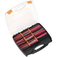 Sealey 261pc Heat Shrink Tubing Assortment Large Storage Case Wire Wrap Sleeve