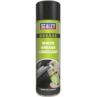 Sealey SCS014S 500ml White Grease Lubricant with PTFE