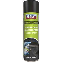 Sealey SCS043S 500ml Rubber Care Silicone-Free Lubricant