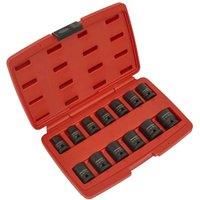 Sealey AK5614M Impact Socket Set 13pc 1/2InSq Drive 12pt