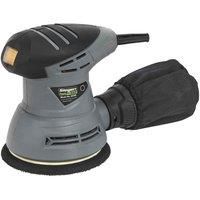 SEALEY S0125 240W 125MM ELECTRIC DUAL ACTION SANDER DETAIL PALM ORBITAL 230V NEW