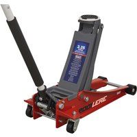 Sealey 2001Lere Trolley Jack 2Tonne Low Entry Rocket Lift Red