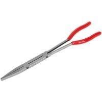 Sealey AK8590 Long Reach Double Joint Flat Nose Plier, 335mm Length