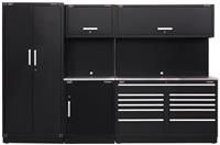 Sealey APMSCOMBO2SS Garage Modular Storage System Combo Stainless Steel Worktop