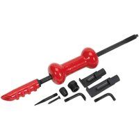 Sealey DP945 Slide Hammer Kit, 2.1kg, Red, 9 Pieces