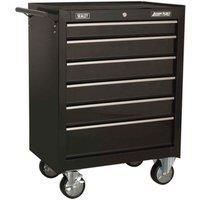 Sealey Rollcab 6 Drawer with Ball Bearing Slides Black AP226B