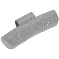 Sealey WWAH25 Plastic Coated Zinc Plated Hammer-On Wheel Weight for Alloy