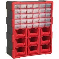 Sealey APDC39R Cabinet Box 39 Drawer - Red/Black