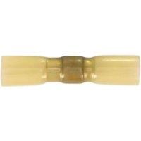 Sealey HSSB25Y Heat Shrink Butt Connector with Crimp Solder Yellow Pack of 25pk