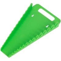 Sealey WR08HV Spanner Rack, 15 Spanners Capacity, Hi-Vis Green