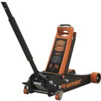 Sealey 4040AO Jack 4 Tonne Orange Workshop Trolley Rocket Lift PU Wheels