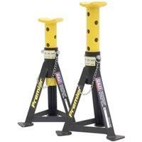 Sealey AS3Y YELLOW HD Axle / Jack Stands Pair 3 Tonne / Ton Capacity per Stand
