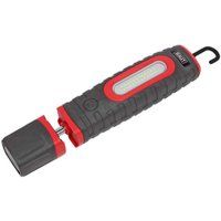 Sealey Rechargeable 360° Inspection Light 24 SMD & 3W SMD LED Red 2 x Lithium-io