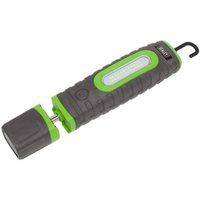 Sealey 360° 15W & 3W SMD LED Rechargeable Inspection Light - Green - LED3606G