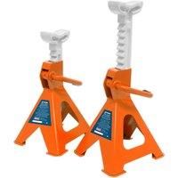 Sealey Axle Stands (Pair) 2tonne per Stand Ratchet Type - Orange